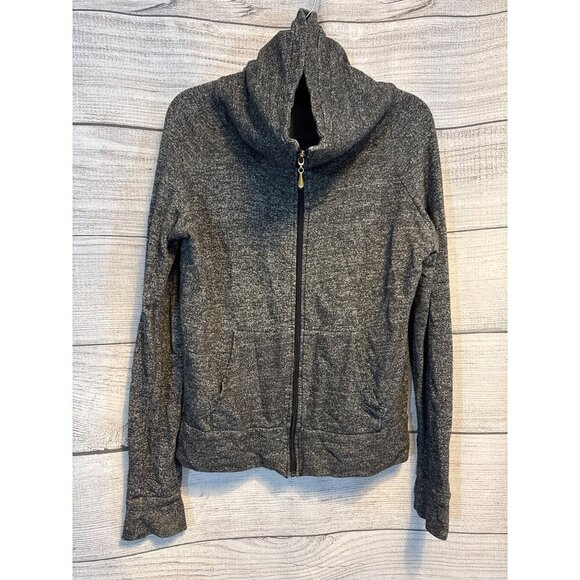 Zip-Up Gray Sweatshirt Jacket Size M - Picture 1 of 4
